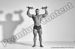 Bodybuilding reference poses of Ramon